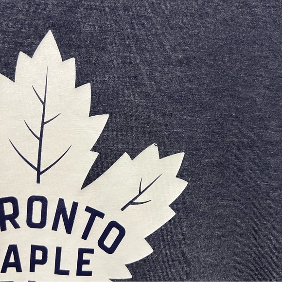 3/$20 ✨ NHL Toronto Maple Leafs Salt and Pepper Blue T-Shirt - Picture 4 of 5